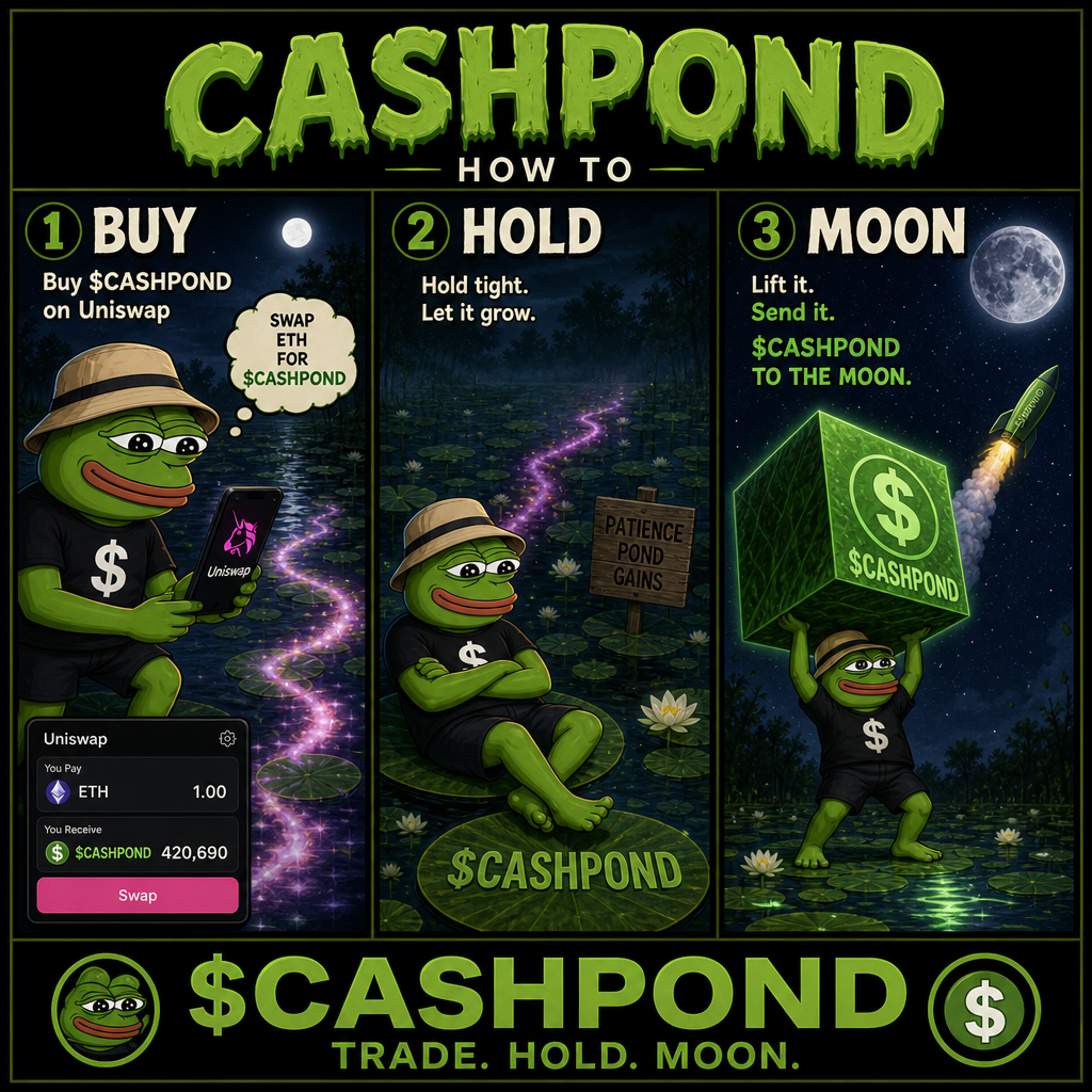Buy Hold Moon $CASHPOND
